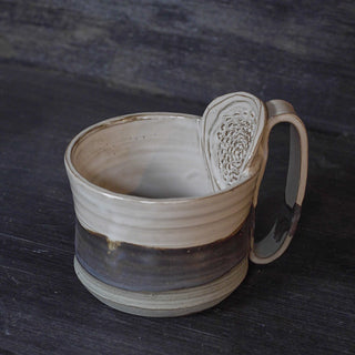 Ginger Mug gold  | black clay