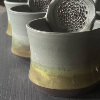 Ingwer Tasse Jade Goldregen | black clay