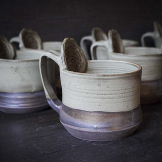 Ingwer Tasse Jade Gold  | black clay