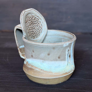 Ingwer Tasse Jade Wildes Curry Türkis | black clay