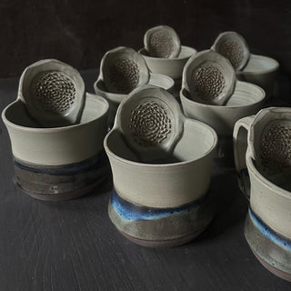 Ingwer Tasse Jade Fluss | black clay