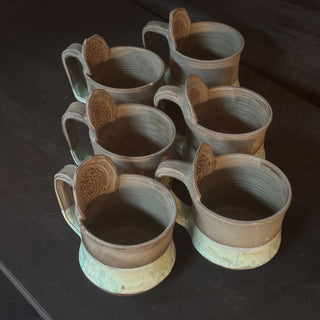 Ingwer Tasse Jade Glacier | black clay