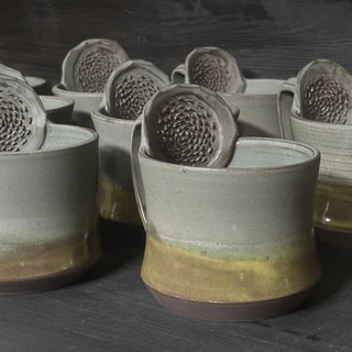 Ingwer Tasse Jade Goldregen | black clay
