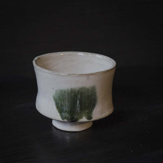 Matcha Schale Morgennebel Wald