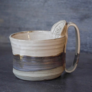 Ginger Mug gold  | black clay