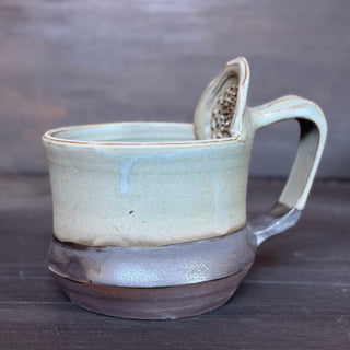 Ingwer Tasse Jade Gold  | black clay