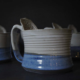 Ingwer Tasse Blaue Lagune | black clay