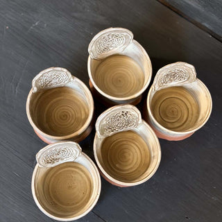 Ingwer Becher Benoîte Kupferblüte | black clay