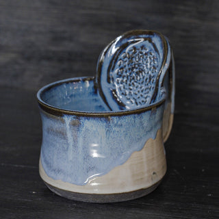 Ginger Cup blue lagoon  | black clay