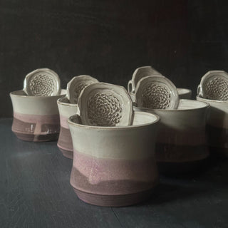 Ingwer Tasse Lavendel | black clay