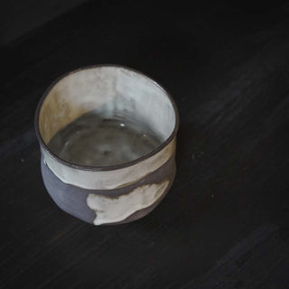 Matcha Schale schwarz weiss