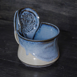 Ginger Cup blue lagoon  | black clay