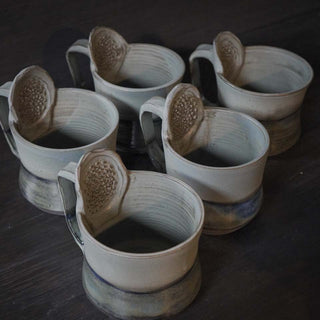 Ingwer Tasse Jade Fluss | black clay