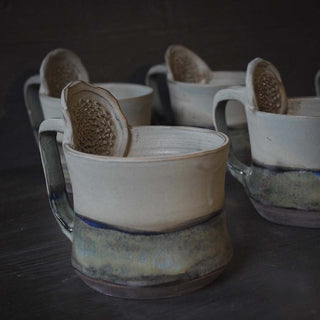 Ingwer Tasse Jade Fluss | black clay