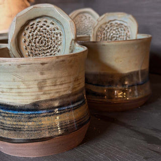 Ingwer Tasse Jade Fluss | black clay