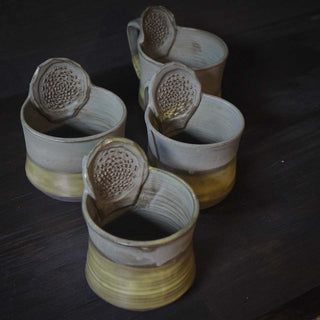 Ingwer Tasse Jade Goldregen | black clay