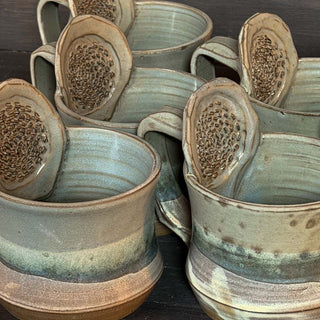 Ingwer Tasse Jade Waldstaub | black clay