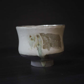 Matcha Schale Morgennebel mit Akzent