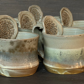 Ingwer Tasse Jade Waldstaub | black clay