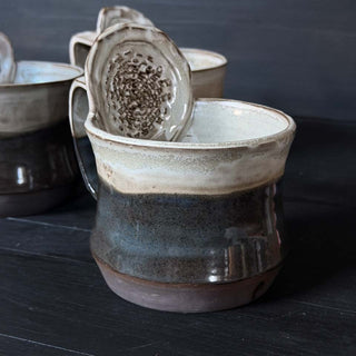 Ingwer Tasse Blaue Nacht | black clay