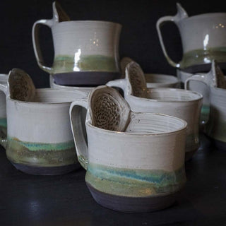 Ingwer Tasse Antik | black clay