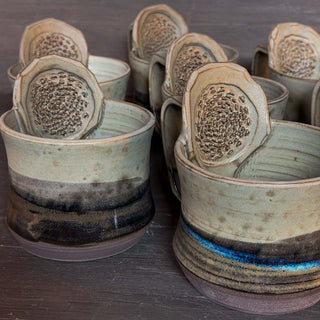 Ingwer Tasse Jade Fluss | black clay