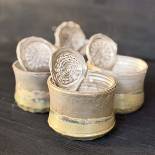 Ingwer Becher Benoîte Antikes Kupfer | black clay