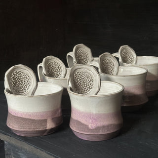 Ingwer Tasse Lavendel | black clay