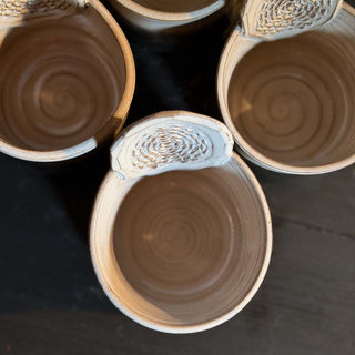 Ingwer Becher Morgennebel Blaue Nacht | black clay