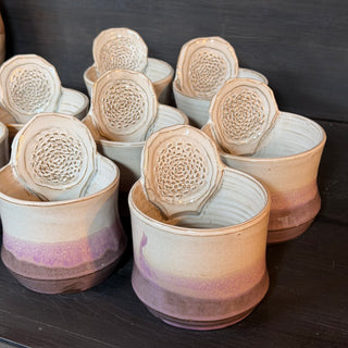 Ingwer Tasse Lavendel | black clay