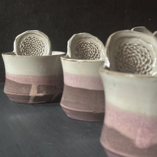 Ingwer Tasse Lavendel | black clay