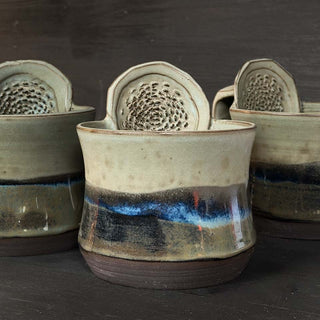 Ingwer Tasse Jade Fluss | black clay