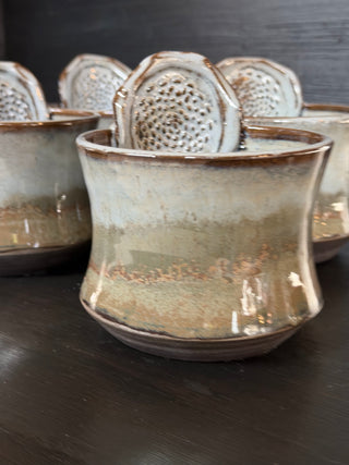Ingwer Tasse Wintermeer | black clay