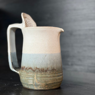 Ingwer Karaffe 0,6 Liter Morgennebel Herbstfarn | black clay