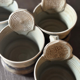 Ingwer Tasse Jade Fluss | black clay