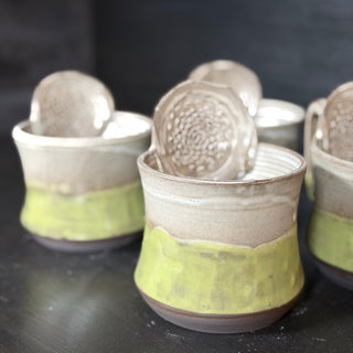 Ingwer Tasse Frühlingsfarn| black clay