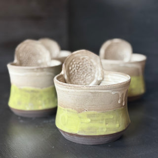 Ingwer Tasse Frühlingsfarn| black clay