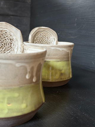 Ingwer Tasse Frühlingsfarn| black clay