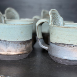 Ingwer Tasse Jade Gold  | black clay