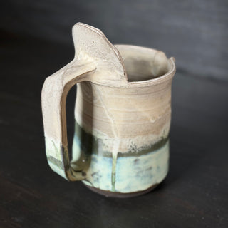 Ingwer Karaffe 0,6 Liter Wilde See | black clay