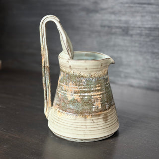 Ingwer Karaffe Jade Kristall Riff 0,75 Liter | black clay
