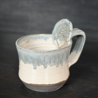 Ingwer Tasse Nordhimmel & Echtgold Veredelung| black clay