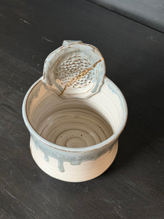 Ingwer Tasse Nordhimmel & Echtgold Veredelung| black clay