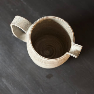 Keramikkrug | matt creme