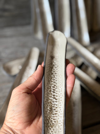 Ingwerlöffel Morgennebel glänzend