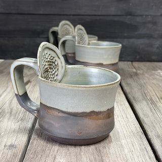 Ingwer Tasse Jade Gold  | black clay