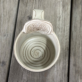 Ingwer Tasse Creme Fluss | black clay