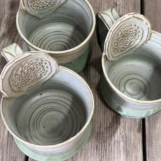 Ingwer Tasse Jade Türkise Wasser | black clay