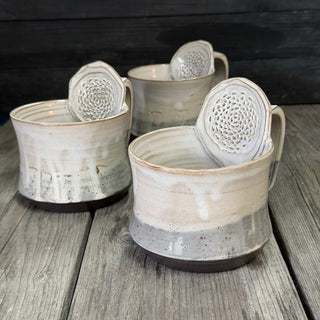 Ingwer Tasse Morgennebel Happy Mess | black clay