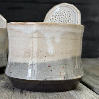 Ingwer Tasse Morgennebel Happy Mess | black clay